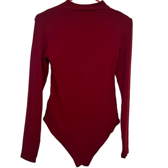 NWT Ladies Leotard Cut Out Front Center Long Sleeved - Picture 4 of 7